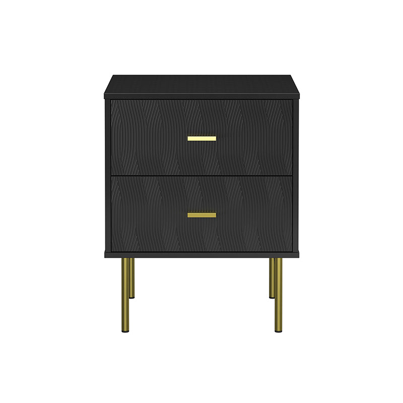 Valentiano 25.2" Tall 2-Drawer Nightstand