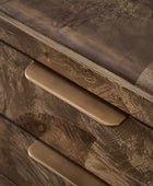 Virel Modern Marquetry Nightstand