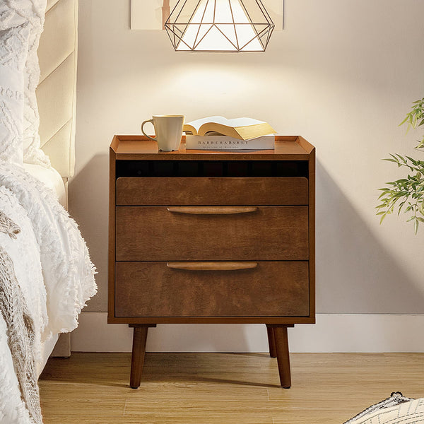 Janet 3 - Drawer Nightstand