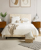 Doris 2 - Drawer Nightstand with Built-in Outlets(Optional Types)