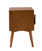 Doris 2 - Drawer Nightstand with Built-in Outlets(Optional Types)