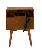 Doris 2 - Drawer Nightstand with Built-in Outlets(Optional Types)