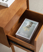 Doris 2 - Drawer Nightstand with Built-in Outlets(Optional Types)