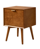 Doris 2 - Drawer Nightstand with Built-In Outlets