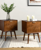 Doris 2 - Drawer Nightstand with Built-in Outlets(Optional Types)