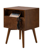 Doris 2 - Drawer Nightstand with Built-in Outlets(Optional Types)