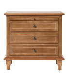 Galatea 3 - Drawer Nightstand Chest with Built-In Outlets