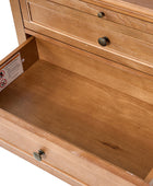 Galatea 3 - Drawer Nightstand Chest with Built-In Outlets