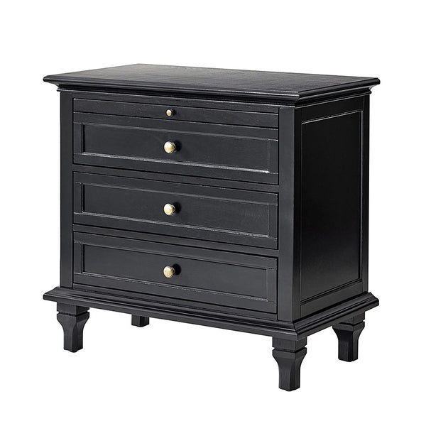 Galatea 3 - Drawer End Table Chest with Built-In Outlets(Optional Types)