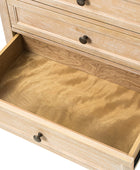 Galatea 3 - Drawer Nightstand Chest with Built-In Outlets