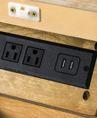 Galatea 3 - Drawer Nightstand Chest with Built-In Outlets(Optional Types)