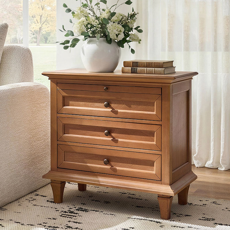 Mornay Transitional Solid Wood 6-Drawer Dresser for Bedroom Storage