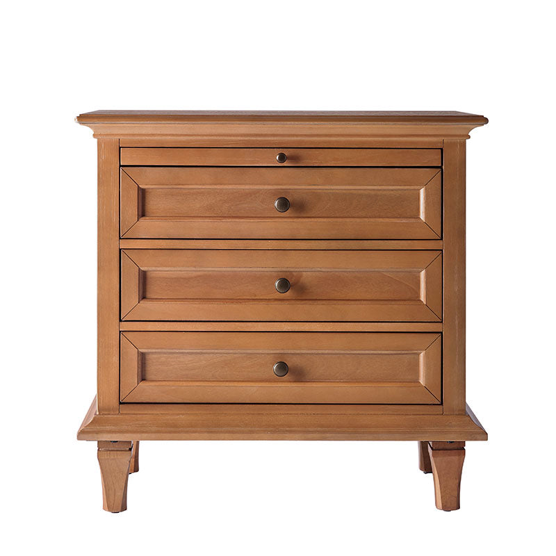 Mornay Transitional Solid Wood 6-Drawer Dresser for Bedroom Storage