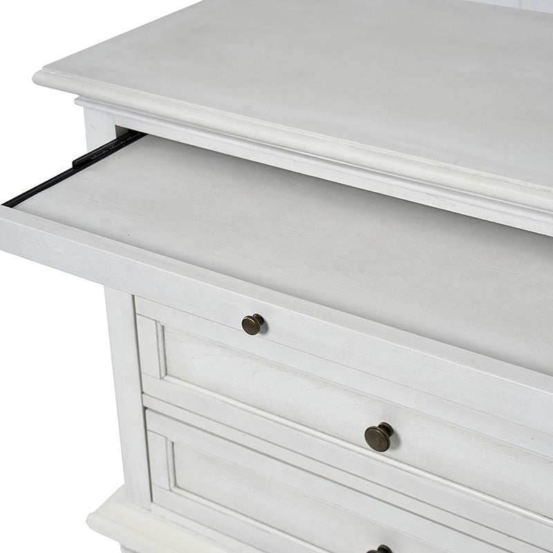 Galatea 3 - Drawer Nightstand Chest with Built-In Outlets