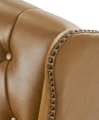 Nils 73.6'' Vegan Leather Sleeper Sofa