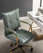 Michele Vegan Leather Task Accent Chair