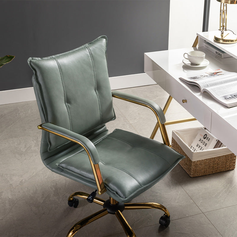 Michele Vegan Leather Task Accent Chair