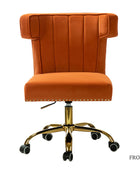 Nadine Velvet Office Chair