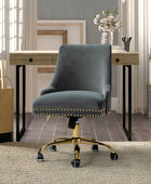 Lovelace Velvet Office Chair