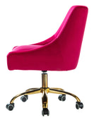 Holly Velvet Office Chair