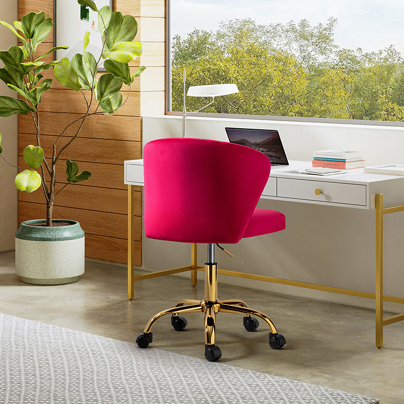 Chandra Velvet Office Chair