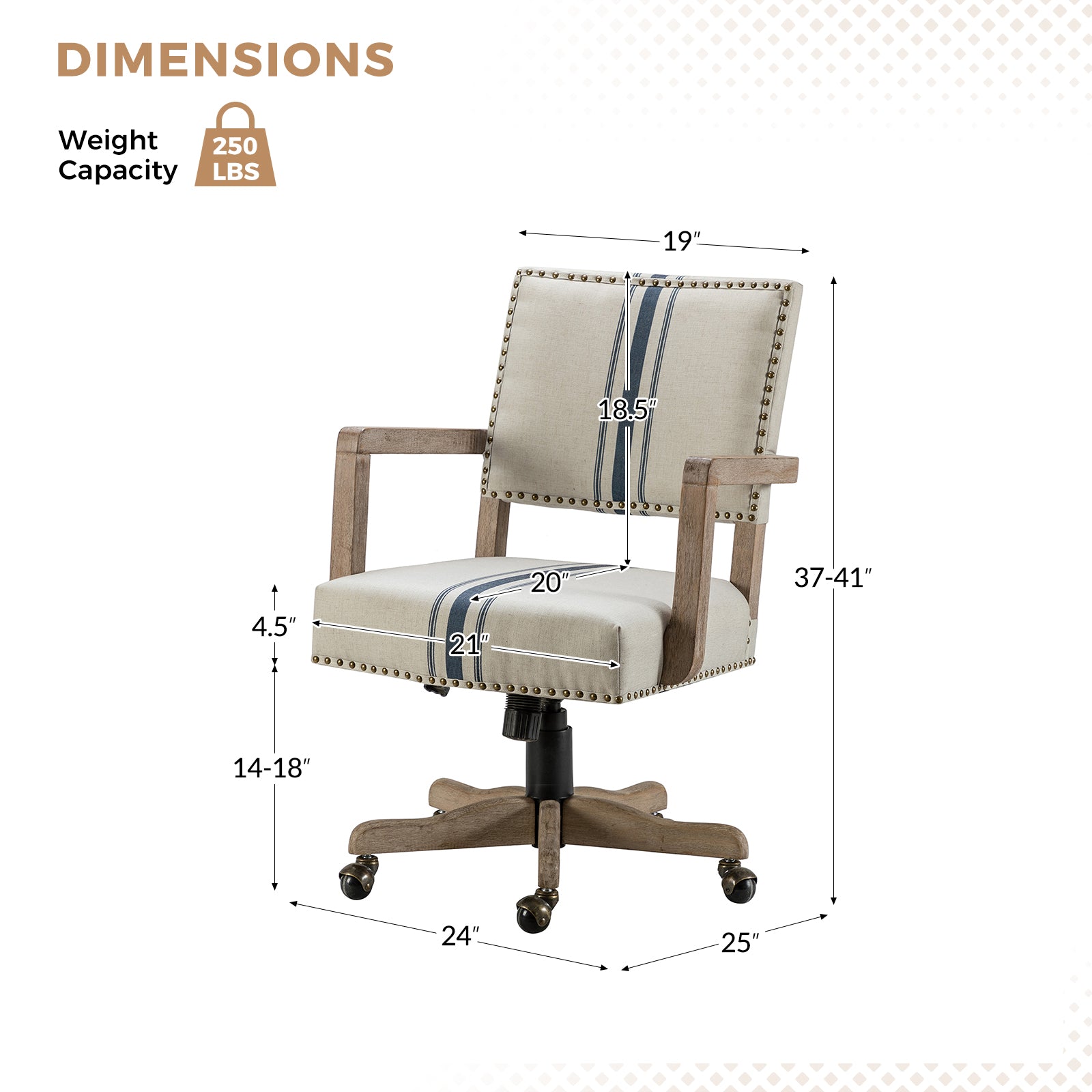 Megan Fabric Office Chair