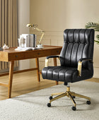 Conelius Leather Ergonomic Executive Office Chair