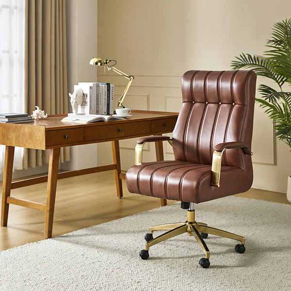 Conelius Leather Ergonomic Executive Office Chair