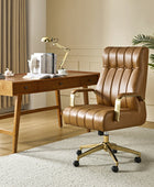 Conelius Leather Ergonomic Executive Office Chair