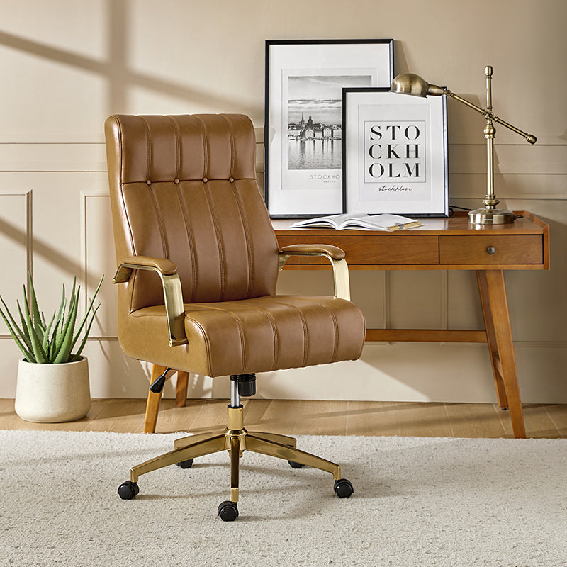 Conelius Leather Ergonomic Executive Office Chair