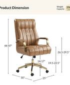 Conelius Leather Ergonomic Executive Office Chair