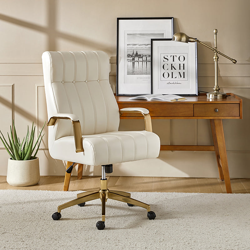 Conelius Leather Ergonomic Executive Office Chair