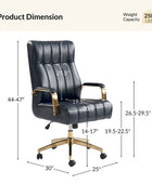 Conelius Leather Ergonomic Executive Office Chair