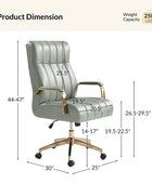 Conelius Leather Ergonomic Executive Office Chair