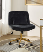 Norm Modern Flannel Adjustment Office Chair