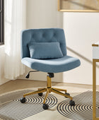 Norm Modern Flannel Adjustment Office Chair