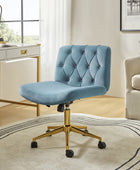 Norm Modern Flannel Adjustment Office Chair