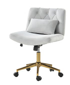 Norm Modern Flannel Adjustment Office Chair