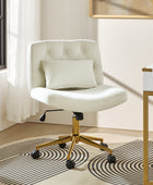 Norm Modern Flannel Adjustment Office Chair