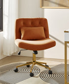 Norm Modern Flannel Adjustment Office Chair