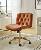 Norm Modern Flannel Adjustment Office Chair