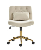 Norm Modern Flannel Adjustment Office Chair