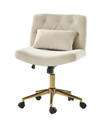 Norm Modern Flannel Adjustment Office Chair