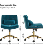 Norm Modern Flannel Adjustment Office Chair