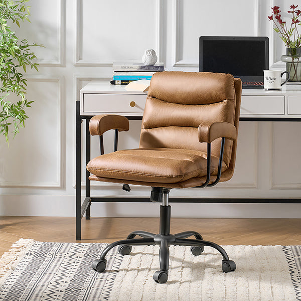 Anselm Modern Ergonomics Faux Leather Office Chair