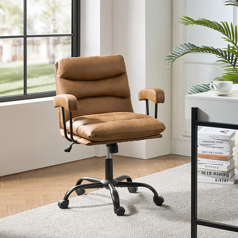 Anselm Modern Ergonomics Faux Leather Office Chair