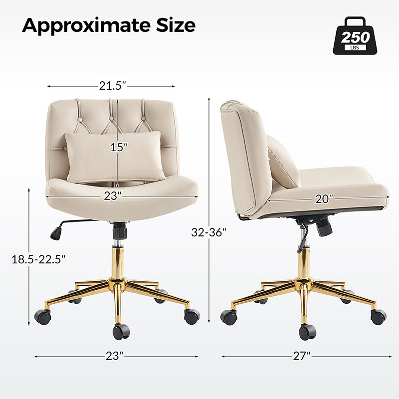 Cecil Scratch-Proof Easy-to-Clean Office Chair