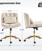 Cecil Scratch-Proof Easy-to-Clean Office Chair