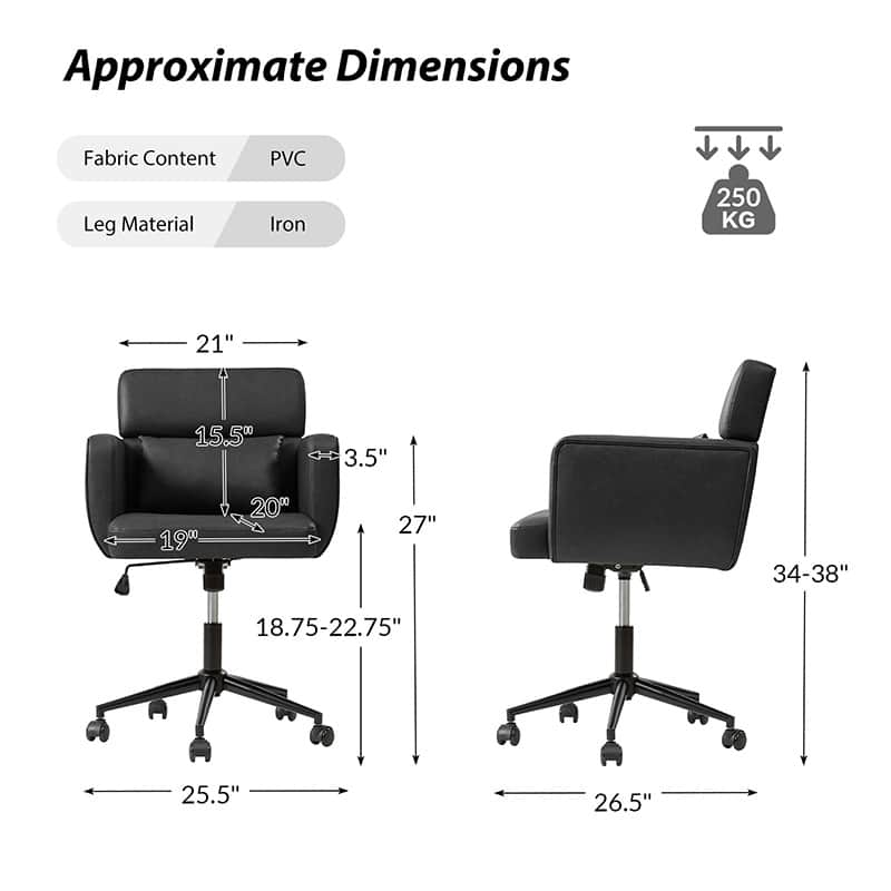 Sabina Ergonomic Chairs for Office with Adjustable Back