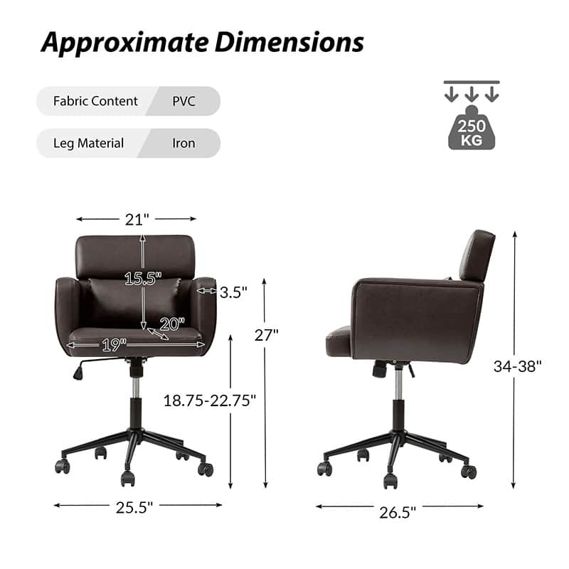 Sabina Ergonomic Chairs for Office with Adjustable Back